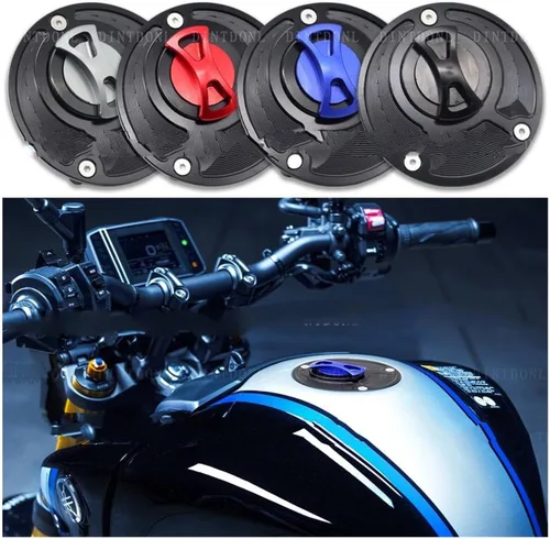 Miniatura 3 de Fuel Gas Tank Cap Cover for YA&MAHA MT07 MT09 MT10 FZ 2007-2010 Tracer XSR TDM 700 900 TRACER7 TRACER9 GT XJ6 Motorcycle Cap Fuel Gas Tank Cover