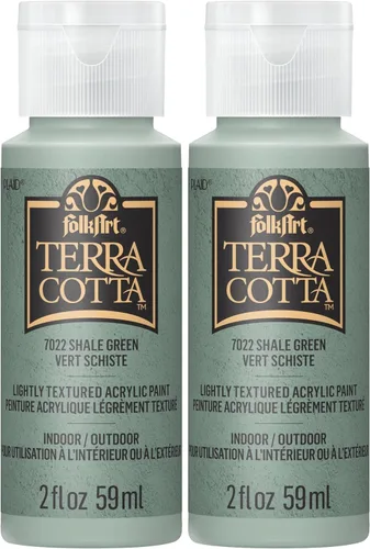 Miniatura 16 de FolkArt, Cavern Moss 7021 - Pintura acrílica variada de 2 fl oz / 2.0 fl oz Terra Cotta para manualidades fáciles de aplicar, suministros de arte