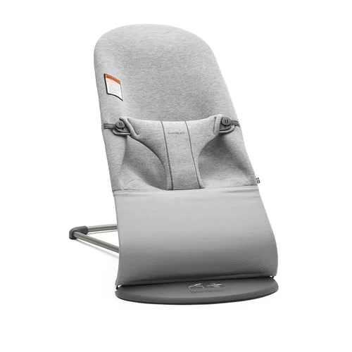 Miniatura 28 de BabyBjörn Bouncer Bliss Silla de rebote para bebé, Malla, Antracita Gris Beige