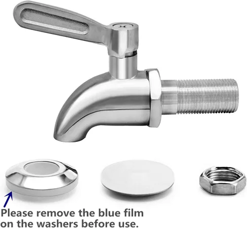 Miniatura 4 de [Actualizado] Despachador de bebidas más duradero, repuesto, acabado pulido de acero inoxidable, repuesto de despachador de agua, compatible