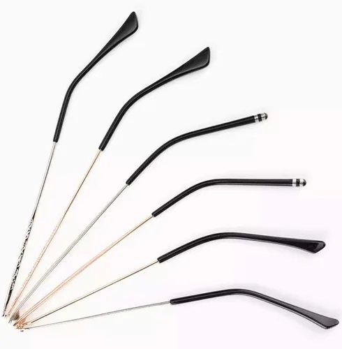 Miniatura 6 de 1 par de brazos de marco de metal para patillas de repuesto para gafas, gris