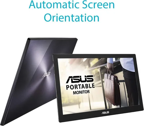Miniatura 5 de ASUS 15.6 "Monitor portátil (MB168B) - WXGA (1366 x 768), auto-giratorio, caja inteligente, ultra-delgado, ligero, elegante, USB 3.0