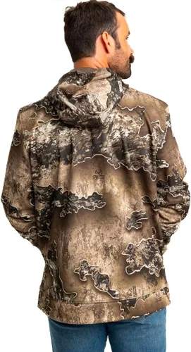Miniatura 3 de Realtree Sudadera con capucha de camuflaje de peso medio y sherpa para hombre