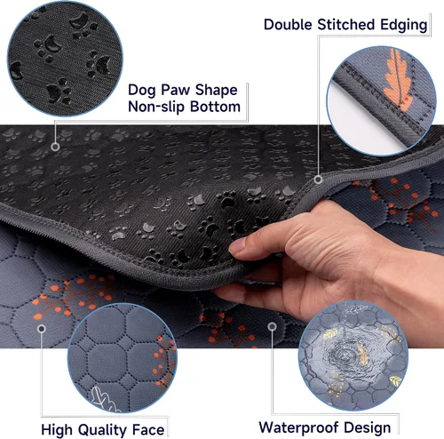 Miniatura 2 de Sunheir - Almohadillas lavables reutilizables orina de cobayas, forros impermeables absorbentes para jaulas cobayas conejos conejillos de indias