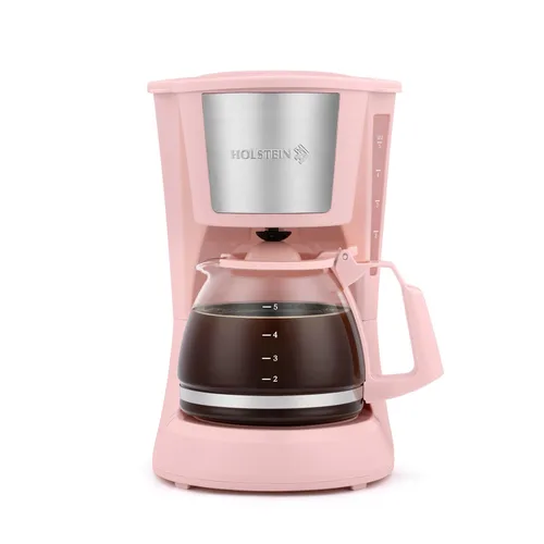 Miniatura 18 de Holstein Housewares Cafetera 2 en 1 de una sola porción, doble preparación, compatible con cápsulas K-Cup y café molido, filtro reutilizable