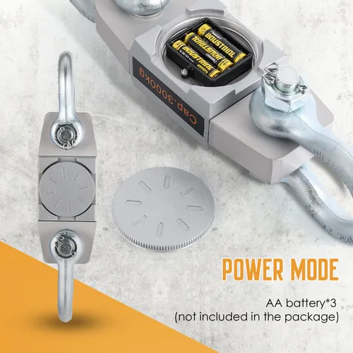 Miniatura 5 de Bonvoisin Báscula de grúa digital de 6600 libras, báscula colgante industrial resistente (6600 libras/6,613.9 lbs)