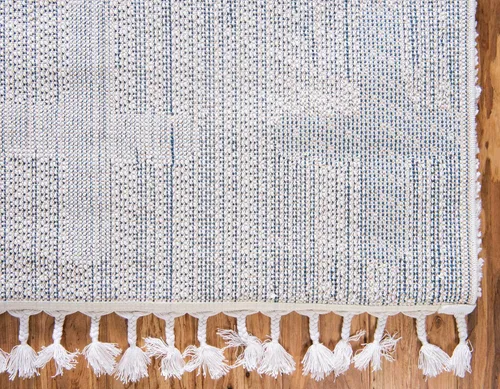 Miniatura 9 de Unique Loom Hygge Shag Collection - Alfombra moderna de inspiración marroquí, diseño geométrico, felpa y acogedora