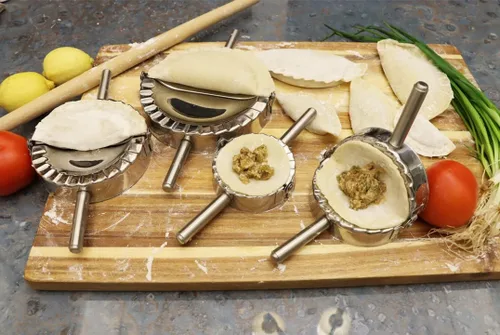 Miniatura 8 de Best Utensils - Molde de acero inoxidable para ravioles, fabricante de albóndigas Pierogi, cortador de masa de pastelería, accesorios de cocina