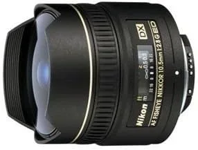 Nikon AF DX NIKKOR 0.413 in f/2.8G ED Lente ojo de pez con zoom fijo con enfoque automático para cámaras Nikon DSLR (reacondicionado certificado)