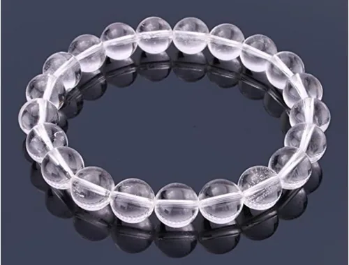 Miniatura 2 de Adabele 1pc Natural Stretch Gemstone Bracelet 8mm (0.31") Bead 7" to 8.5 inch Healing Crystal Energy Quartz Chakras Jewelry Women Men Girl Birthday