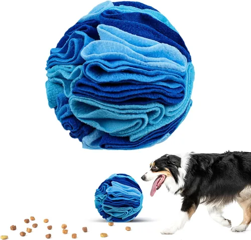Miniatura 11 de Pelota de olfateo para mascotas, bola interactiva para perros ciegos, entrenamiento para aliviar el estrés, juguetes de enriquecimiento para perros