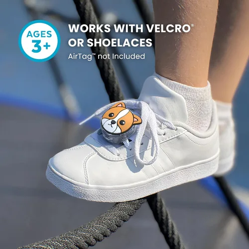 Miniatura 4 de Speck Tagimals - Lindo soporte para AirTag de Apple de dibujos animados, fundas ocultas para AirTag, se fija fácilmente al zapato o al collar, 4