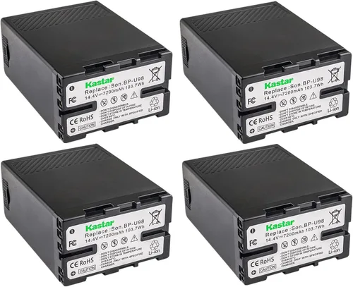 Miniatura 8 de Kastar Paquete de 1 batería de repuesto BP-U98 para Sony BP-U30, BP-U35, BP-U60, BP-U68, BP-U70, BP-U90, BP-U98, Sony PMW-EX260, PMW-EX280, PMW-F3