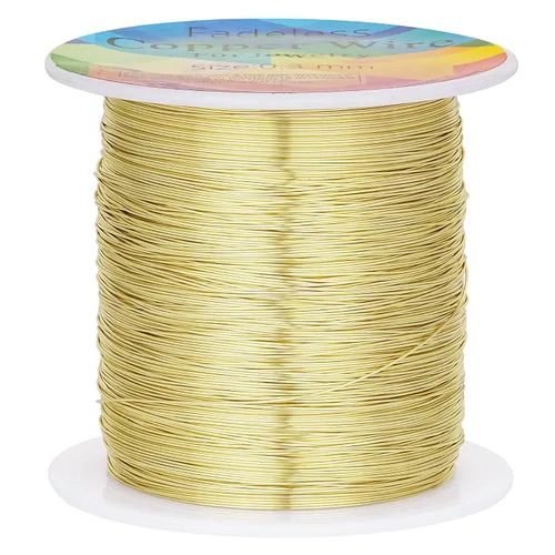 Miniatura 22 de Alambres de cobre resistentes al deslustre de 65.6 pies, alambre de cobre para electrocultura en jardinería, alambre de cobre de calibre 16, cables