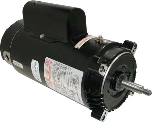 Motor de repuesto Century Electric con brida redonda y velocidad aumentada (anteriormente A. O. Smith)