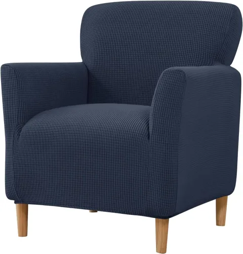 Miniatura 41 de HAOYONG - Funda elástica de terciopelo para silla de banquete, fundas para sillas de 1 pieza, fundas para sillones de sofá, funda suave para sillón