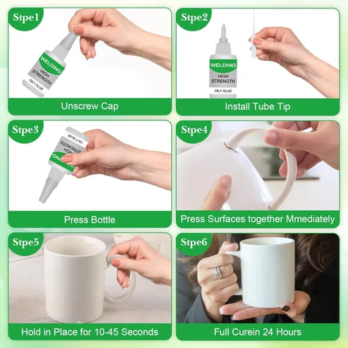 Miniatura 5 de Pegamento aceitoso de alta resistencia para soldadura, pegamento mágico multifuncional para soldadura aceitosa súper fuerte, pegamento universal
