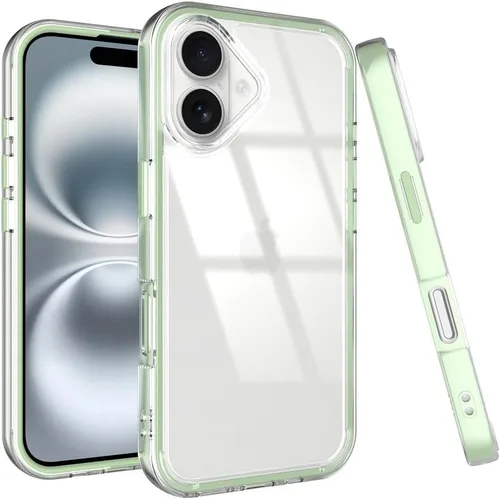 Miniatura 31 de Puxicu Funda acrílica 2 en 1 para iPhone 11 Pro, antiamarilleo, protección de grado militar, funda delgada a prueba de caídas para iPhone 11 Pro