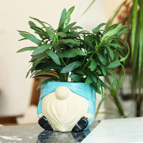 Miniatura 2 de Maceta de Cerámica de 6 Pulgadas Macetas para Plantas de Interior y Exterior Macetas para Flores Maceta para Plantas Suculentas Maceta de Mediados