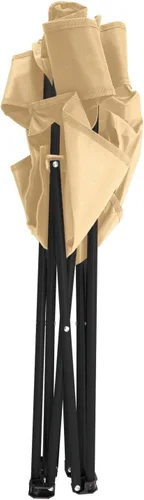 Miniatura 5 de kakusee Silla de ocio portátil LL-10 con reposabrazos, capacidad de carga: 176,4 x 18,5 x 31,5 pulgadas (31.5 x 18.5 x 31.5 in), beige, resistente a