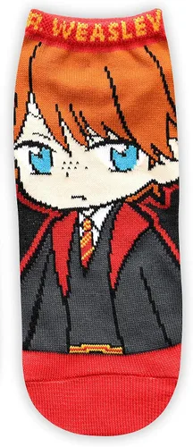 Miniatura 5 de Harry Potter Anime Character Art JuniorsWomens 5 Pack Ankle Socks