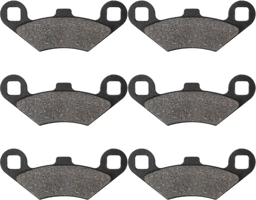 LOCOPOW 2202412 Pastillas de freno delanteras y traseras para Polaris Hawkeye 300 Predator 500 Sportsman 300 400 500 HO 800 570 Scrambler Magnum 325