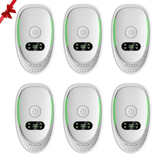 Miniatura 8 de Purificador de aire enchufable para el hogar, portátil con tecnología de iones negativos, funcionamiento silencioso para dormitorio, oficina
