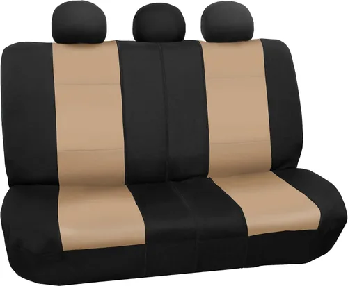 Miniatura 21 de FH Group Juego completo de fundas de neopreno impermeables para asiento de automóvil, de tres filas y 7 plazas, listas para bolsa de aire