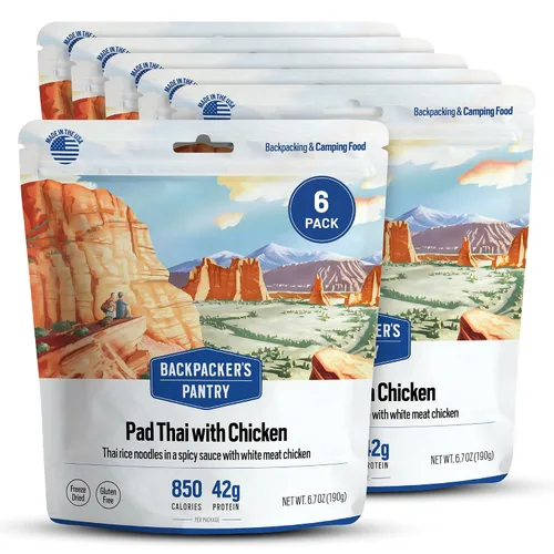 Miniatura 29 de Backpacker's Pantry Curry de Katmandú Comidas veganas para mochileros Alimentos liofilizados para acampar 0.78 oz de proteína 6