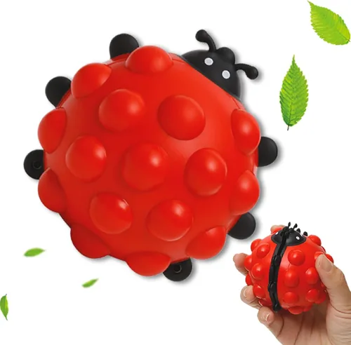 Miniatura 7 de Anboor Juguete Pop Fidget, Juguete Sensorial de Silicona 3D con Burbujas de Hamburguesa para Apretar, Bola de Estrés Anti-Ansiedad, Juguetes