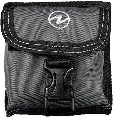 Aqualung Bolsillo de peso extraíble – Bolsa de peso de 5 libras con soporte de correa de tanque, accesorio BCD para mejorar el equilibrio de buceo y