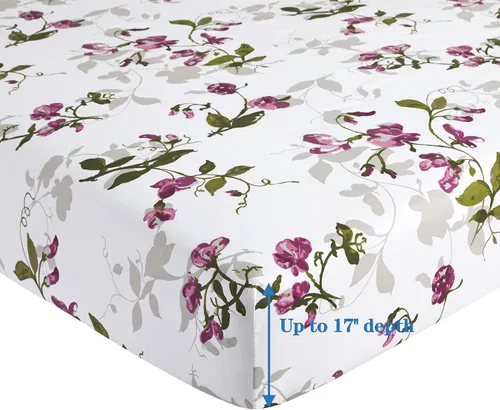 Miniatura 5 de Marina Decoration Ropa de cama ultra suave y sedosa con bolsillo profundo, rayón derivado de bambú para todas las estaciones, juego de sábanas de 6