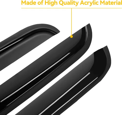 Miniatura 2 de Viseras de Lluvia para Ventanas para Chevy Silverado/GMC Sierra 1999-2006 1500/2500/3500/2500HD, Viseras de Ventilación para Ventanas Sombras