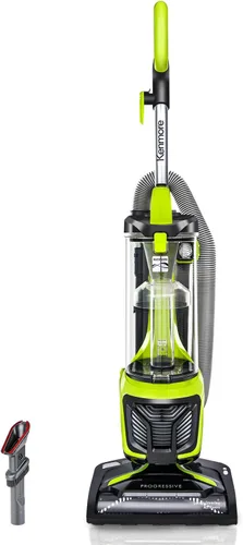 Kenmore DU2001 Aspiradora vertical sin bolsa limpiadora de alfombras con sistema de 2 motores, taza de polvo XL, herramienta combinada 3 en 1