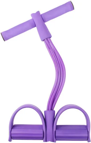 21 Bandas de Resistencia para Fitness - 6 Tubos con Pedal Extractor de Tobillo, Cuerda de Tensión Multifunción Mejorada 2025, Equipo de Gimnasio en