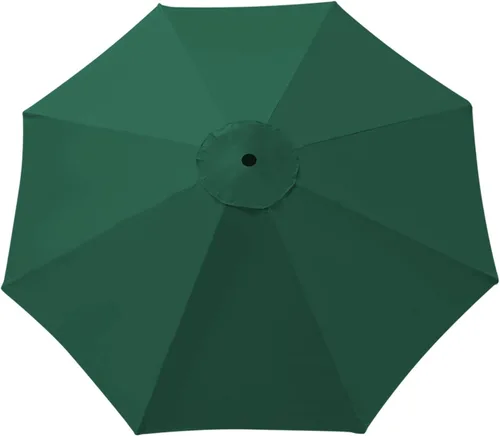Miniatura 8 de BenefitUSA Toldo para cubierta de paraguas de 9 pies y 8 costillas para patio de repuesto para exteriores, color beige
