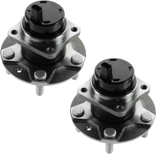 Miniatura 153 de TRQ Juego de buje y rodamiento trasero de 2 piezas compatible con Audi TT 2000-2006 TT Quattro, Volkswagen Beetle 1998-2010, Golf 1998-2005, Jetta