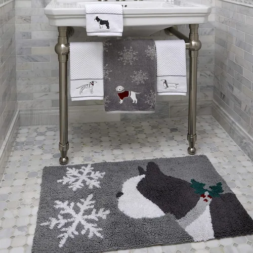 Miniatura 7 de SKL Home Vern Yip by Fa La La - Alfombra para perros, color gris