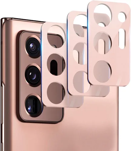 Miniatura 7 de Suoman Paquete de 3 protectores de lente de cámara Samsung Note 20 Ultra - [aleación de aluminio] [no afecta las tomas nocturnas] Película de vidrio