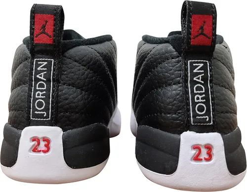 Miniatura 4 de Jordan Toddler's 12 Retro Playoffs BlackVarsity Red-White (850000 006)