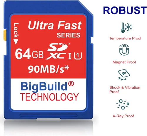 Miniatura 4 de Tarjeta de memoria SDHC ultrarrápida de 8 GB de 90 MB/s compatible con cámaras Nikon CoolPix P900, P950, P1000, L340, W100, W150, W300