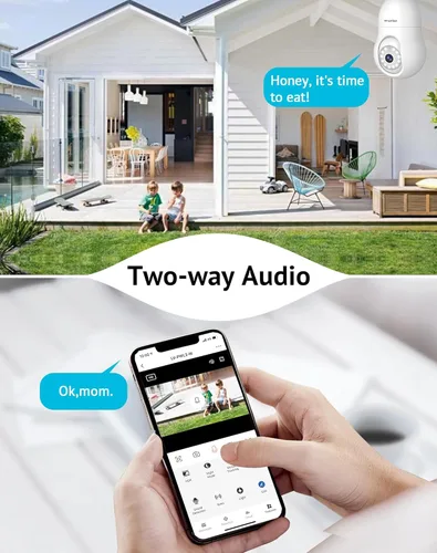 Miniatura 9 de LaView Cámara de seguridad con bombilla celular 4G LTE, cámaras de seguridad de 360° 2K inalámbricas para exteriores e interiores, 4MP a todo
