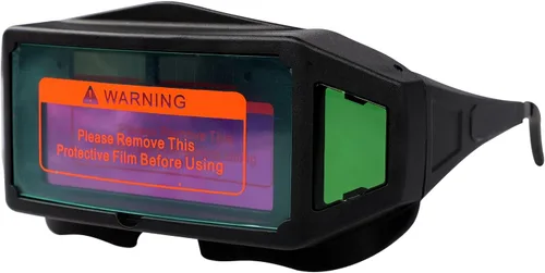 Miniatura 5 de Vista panorámica Gafas de soldadura de color verdadero oscurecimiento automático gafas de soldadura soldador seguridad protección ocular máscara