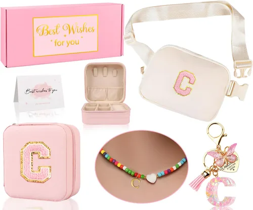 Miniatura 17 de Riñonera personalizada para niñas, Blanco Rosa, Small