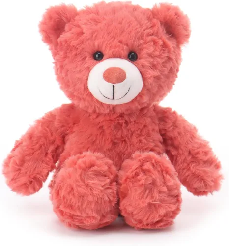 Miniatura 16 de Apricot Lamb Oso de flores gris ceniza para niños, juguetes de peluche suaves y lindos para bebés niñas y niños, 8 pulgadas