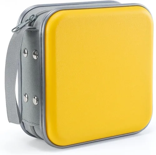 Miniatura 16 de LIOVODE Funda para DVD, estuche portátil para CD de 48 capacidades, almacenamiento de CD de plástico duro, organizador de cartera de DVD para Negro
