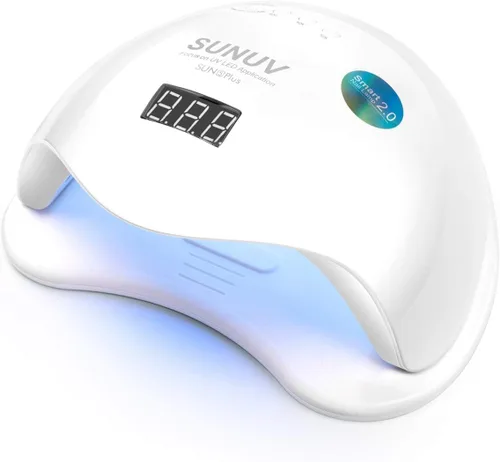 Miniatura 9 de Sunuv 36 W LED UV lámpara secadora de uñas para uñas de gel, Manicura/Pedicura con 10s/30s/60s/99S temporizador y bandeja inferior y pantalla LCD