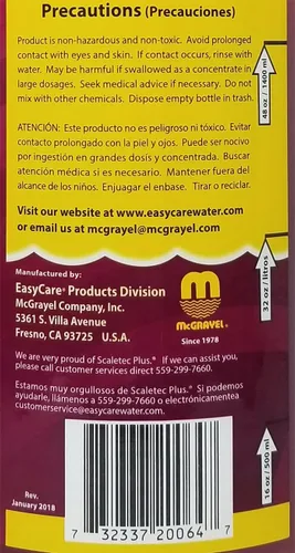 Miniatura 3 de EasyCare 20064 Scaletec Plus - Descalcificador y quitamanchas, botella de 64 onzas