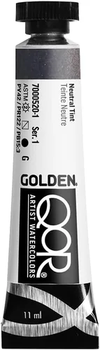 Miniatura 56 de GOLDEN QoR Acuarelas para artistas, Azul cobalto y teja, tubo de 11 ml, pintura profesional de acuarela, semiopaca Verde azulado cobalto