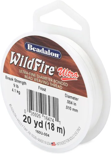 Miniatura 15 de Beadalon Wildfire Ultra - Beading Thread, Beading Supplies for Crafters, Jewelry Makers, Beaders. Braided Fishing Line